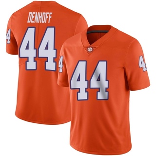 Cade Denhoff Limited Orange Men's Clemson Tigers Football Jersey